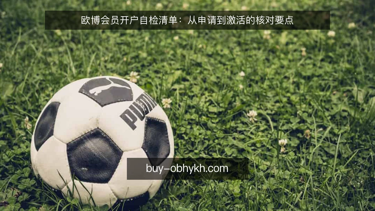 欧博会员开户自检清单：从申请到激活的核对要点